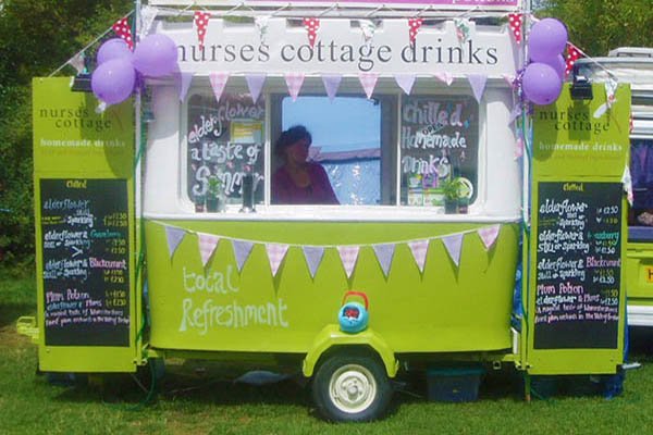 Nurses Cottage festival drinks van